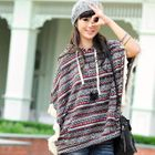 59 Seconds - Fringed-Hem Hooded Top