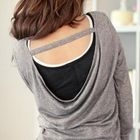 PIPPIN - Set: Cut-Away Back Cardigan + Sleeveless Top