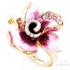 Cuteberry - Rhinestone Flower Ring