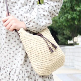 Woven Straw Bag