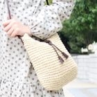 59 Seconds - Woven Straw Bag