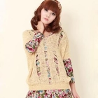 ZOO - Short-Sleeve Open-Knit Top