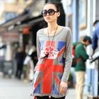 SOHO Central - Union Jack Clown Print Top