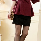 Tokyo Fashion - Scalloped-Trim Layered Skirt