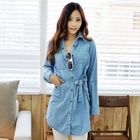 Miss Hong - Denim Long Shirt