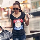 PUFFY - Set: Short-Sleeve Printed T-Shirt + Camisole