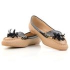 Lane172 - Two-Tone Tasseled Flats