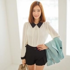 SUVINSHOP - Side-Zip Belted Shorts