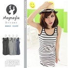 Maymaylu Dreams - Scoop Neck Striped Tank Dress