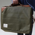 Rone - Faux-Leather Trim Backpack 