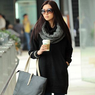 Cowlneck Dress