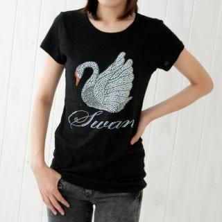 Rhinestone-Accent T-Shirt