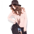 ZOO - Button-Detail Scoop Neck Top