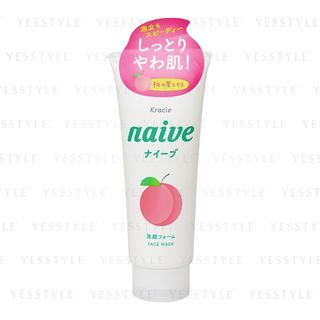 Kracie Naive Facial Cleansing Foam (Peach) Kracie Naive Facial Cleansing Foam (Peach)