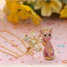 Miss Girl - Rhinestone Cat Charm
