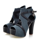 Grace Candy - Strap-Detail Platform Sandals