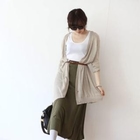 Elli's Cabinet - Drape-Front Cardigan