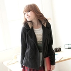 Tokyo Fashion - Double-Breasted Hooded Jacket