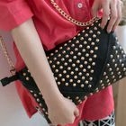 CatWorld - Chain-Strap Studded Shoulder Bag