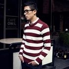 MITOSHOP - Striped Knit Pullover MITOSHOP - Striped Knit Pullover