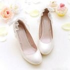 Smoothie - Ruffled Ribbon Pumps