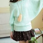 Tokyo Fashion - Elastic-Waist Dotted Skirt