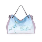 Vemo - Chain-Strap Patterned Shoulder Bag