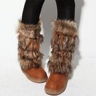 kenzi w - Faux-Fur Trim Mid-Calf Boots