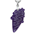 Sweet & Co. - I Love Ice-cream Mirror Charm Necklace