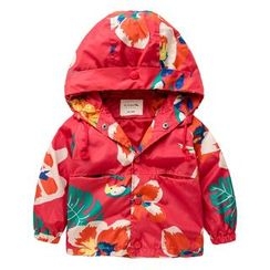 Kido - Kids Print Hooded Jacket Kido - Kids Print Hooded Jacket