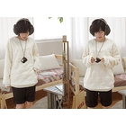 Sechuna - Furry Knit Pullover