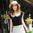 Ringnor - Layered Collar Lace Top