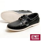 JERRY - Genuine-Leather Boat Shoes