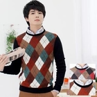 SEOBEAN - Argyle Knit Sweater