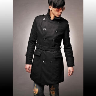Double-Breasted Belted Coat Double-Breasted Belted Coat