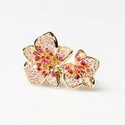 IPRAVS - Rhinestone-Flower Ring