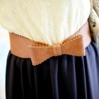 Tokyo Fashion - Bow-Accent Elastic Belt