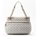 Moonbasa - Quilted-Heart Shoulder Bag