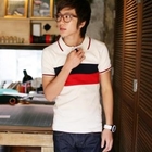 BoynMen - Color Block Polo Shirt