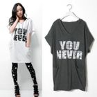 Celli Girl - Hooded Short-Sleeve T-Shirt Dress