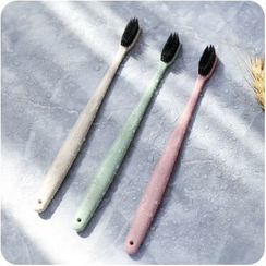 Eggshell Houseware - Charcoal Toothbrush Eggshell Houseware - Charcoal Toothbrush
