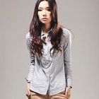 Ando Store - Stitched Dual Pocket Pinstriped Shirt