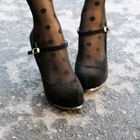 GUSET - Velvet Mary-Jane Pumps