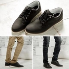 Monkey Shop - Lace-Up Faux-Suede Sneakers