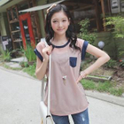 CLICK - Contrast-Trim Top