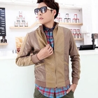 MURATI - Two-Tone Faux-Leather Jacket