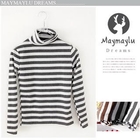 Maymaylu Dreams - Striped Turtleneck Top