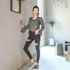 ERANZI - Distressed Skinny Jeans ERANZI - Distressed Skinny Jeans