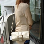 anello - Buckled Flap Metallic Handbag