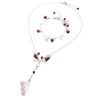 Stone of Beauty Necklace and Bracelet set Stone of Beauty Necklace and Bracelet set
